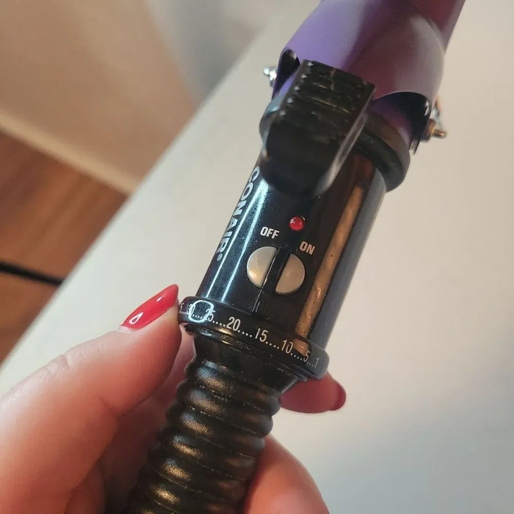 Conair Instant Heat Purple Curling Iron - Picture 4 of 15